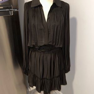 RamyBrook- Black dress large NWT